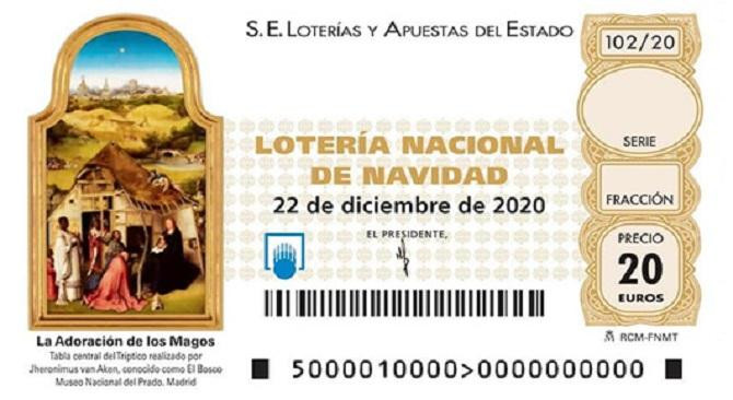 Décimo de Lotería de Navidad 2020 / SELAE