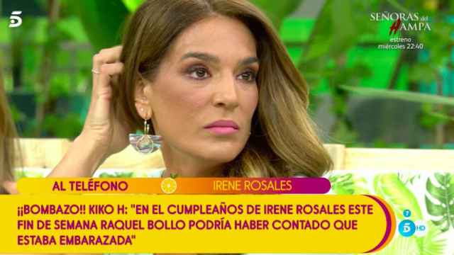 Raquel Bollo en el programa Sálvame Diario / MEDIASET