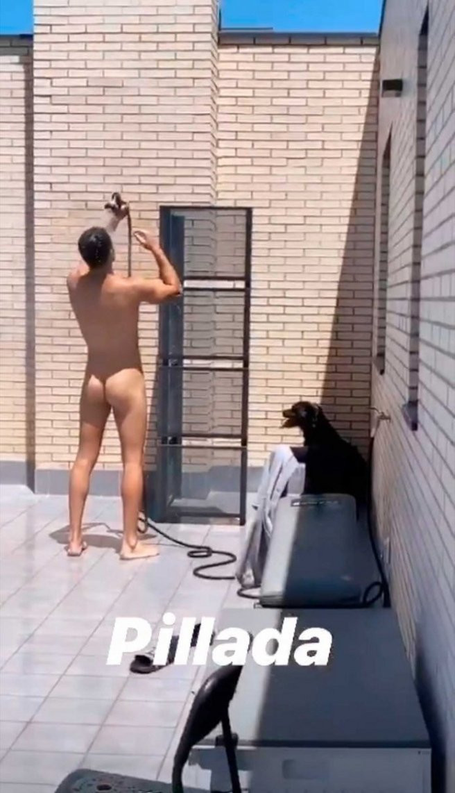 Sofía Suescun fotografía a su novio desnudo
