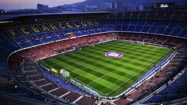 Camp Nou sin público / EFE