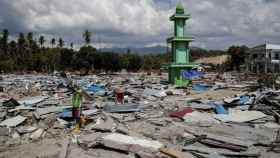 Imagen de las consecuencias del terremoto en Indonesia / EFE