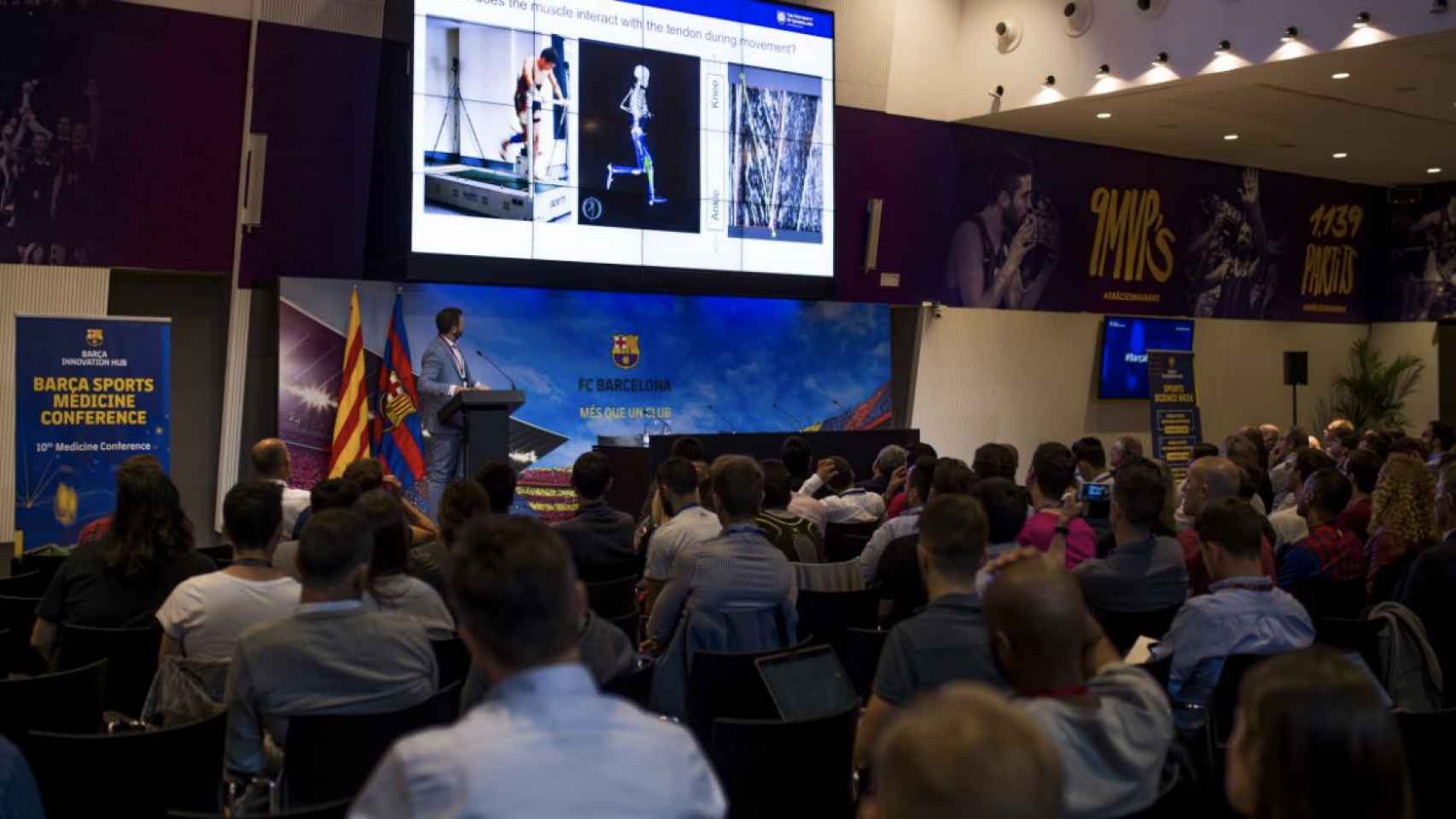 Una foto de archivo del 'Barça Sports Medicine Conference' / FCB