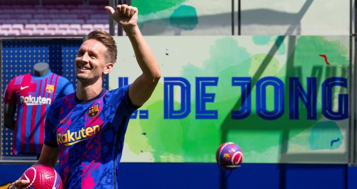 Luuk de Jong, nuevo atacante del Barça / EFE