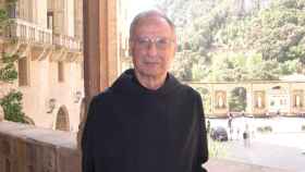 El monje historiador Hilari Raguer, en Montserrat / EP