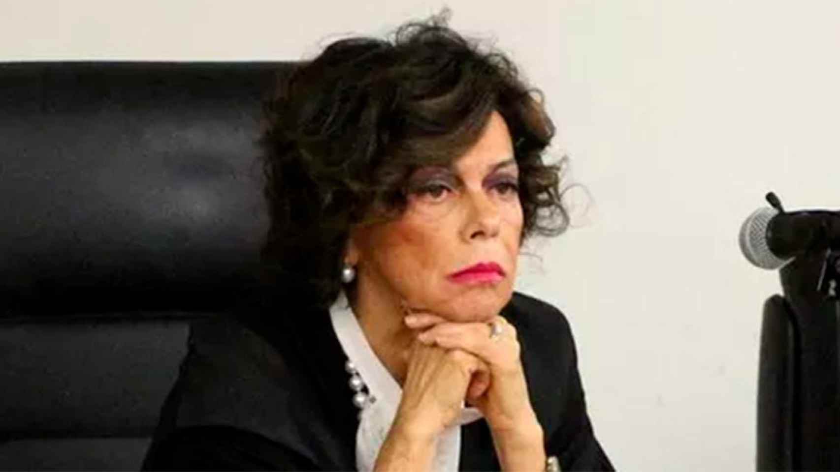 Plinia Azzena, la jueza de la Corte de Apelación de Sassari ante la que declaró el expresidente de Cataluña Carles Puigdemont / LA NUOVA SARDEGNA
