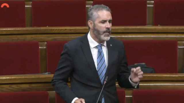 Jorge Soler, diputado de Ciudadanos, en la sesión de control al Govern / CG