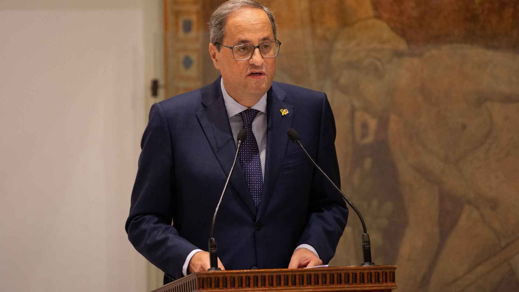 El presidente de la Generalitat, Quim Torra / EUROPA PRESS