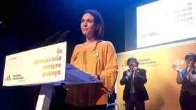 Beatriz Talegón en un acto de ERC tras su acercamiento al partido y a la causa independentista / ERC