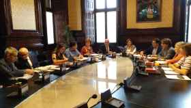 Imagen de archivo de una reunión de la Mesa Parlament, donde JxS tiene mayoría / EUROPA PRESS