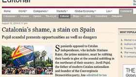 La vergüenza de Cataluña, una mancha en España, editorial del diario británico 'Financial Times'