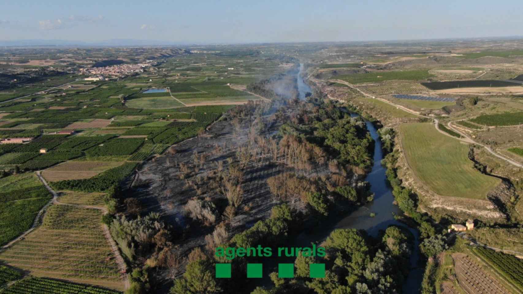 Incendio forestal en Seròs (Lleida) quema más de 46 hectáreas / AGENTS RURALS