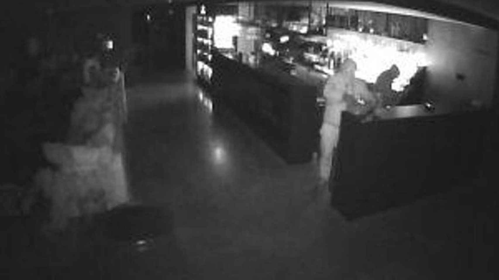 Imagen del último robo en el restaurante Bages 964 / OLLER DEL MAS