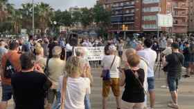 Protesta vecinal contra los cortes de Meridiana / MERIDIANA SIN CORTES