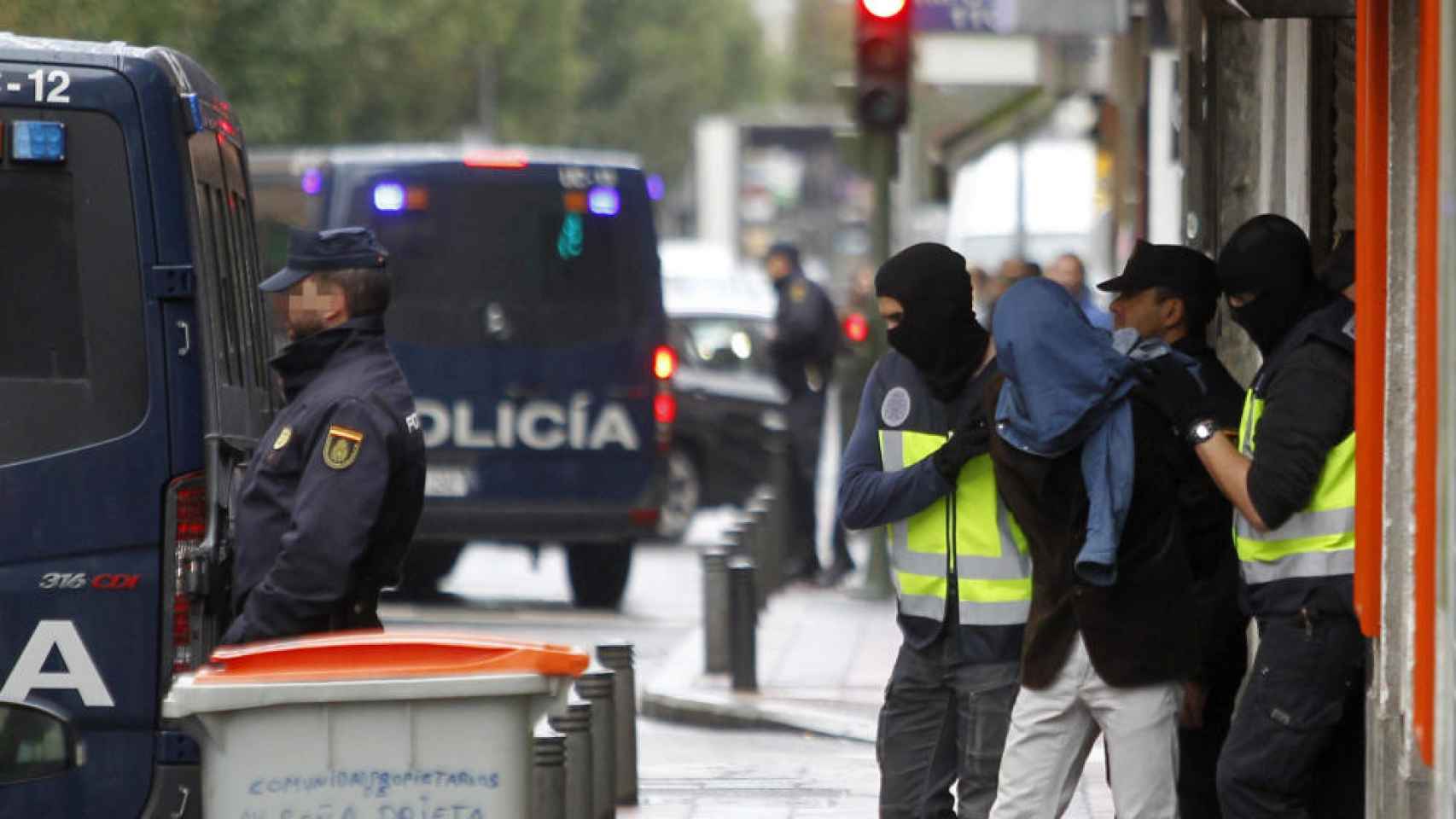 Imagen de archivo de una operación antiyihadista en Barcelona / EFE