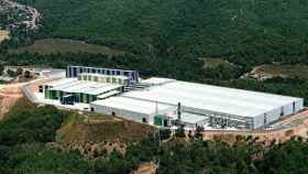 Imagen de la planta de tratamientos de residuos que Cespa tiene en Sant Celoni (Barcelona)