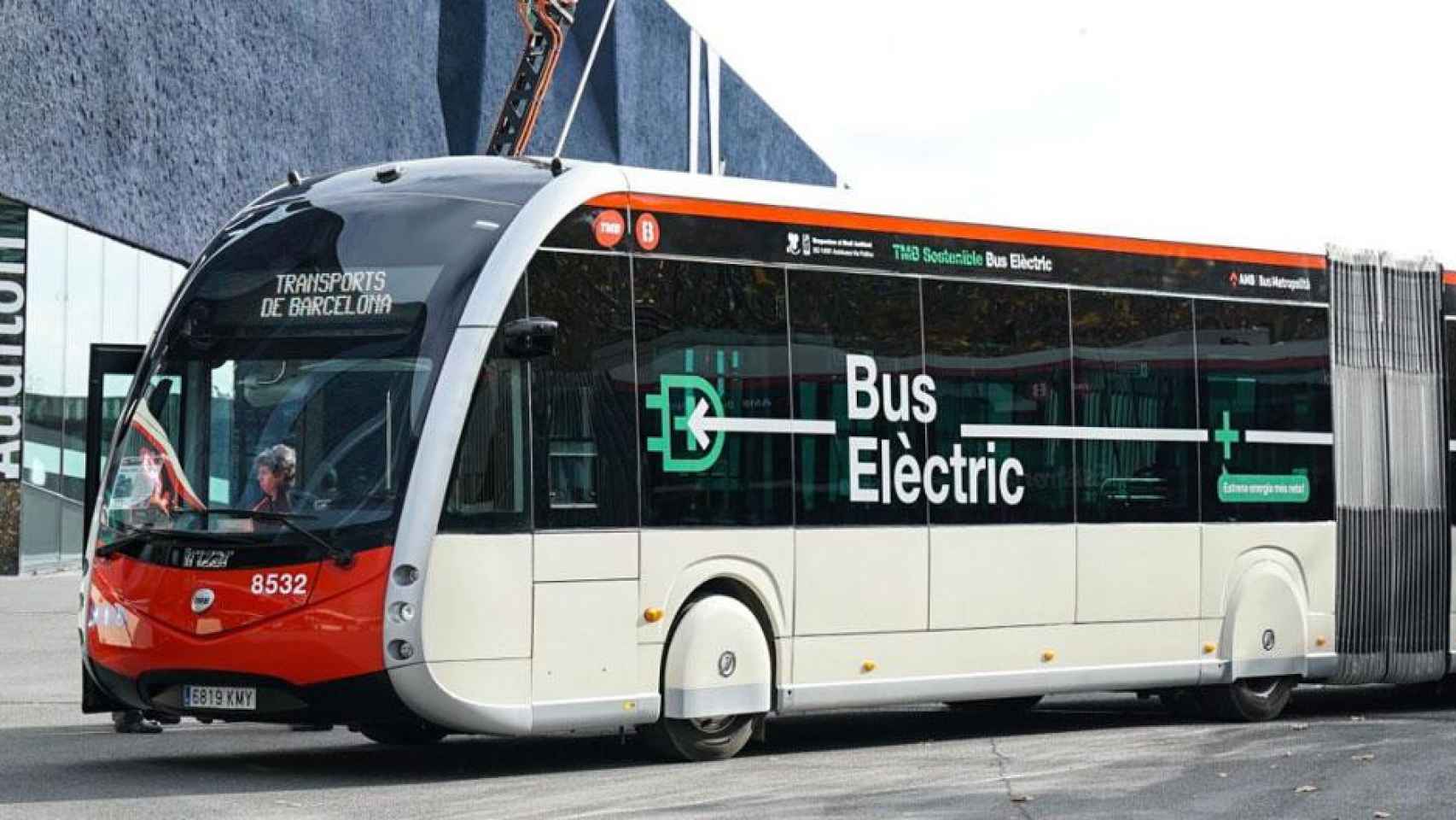 Uno de los últimos autobuses, en este caso eléctrico, que se han unido a la flota de Barcelona / MA