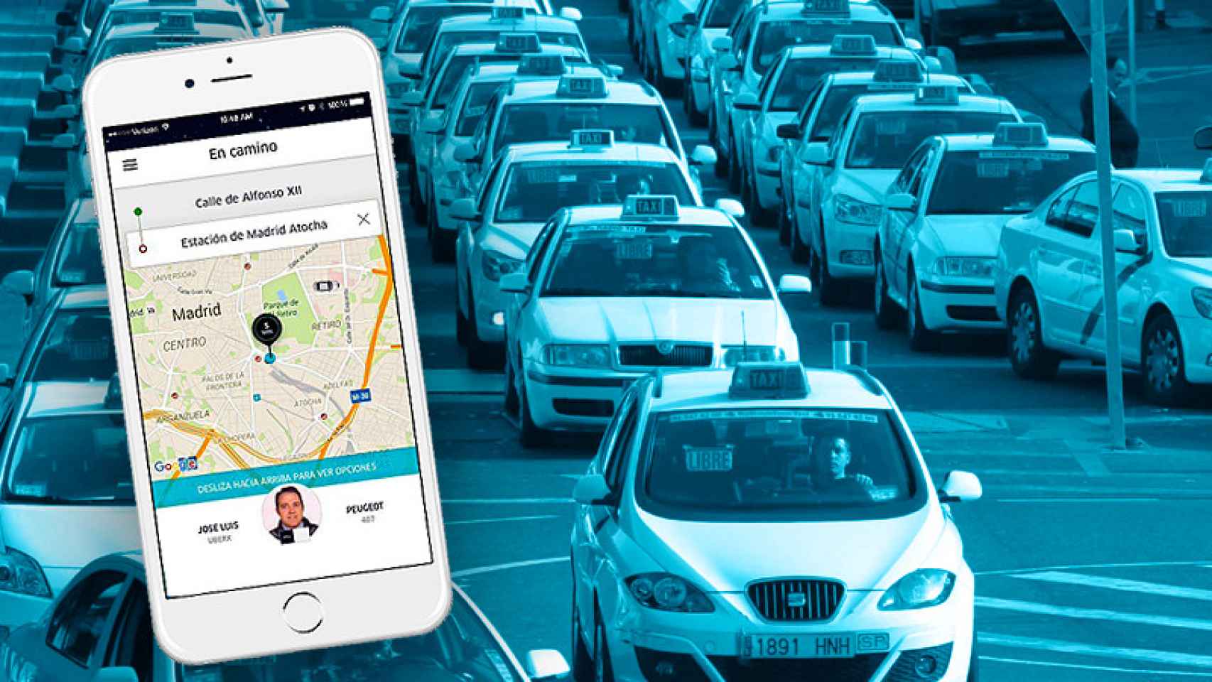 Perfil de José Luis Funes en Uber, expresidente de la Gremial del Taxi