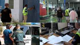Imágenes de la 'operación Tributo', la detención por estafa en el cobro de prestaciones de desempleo y ayudas