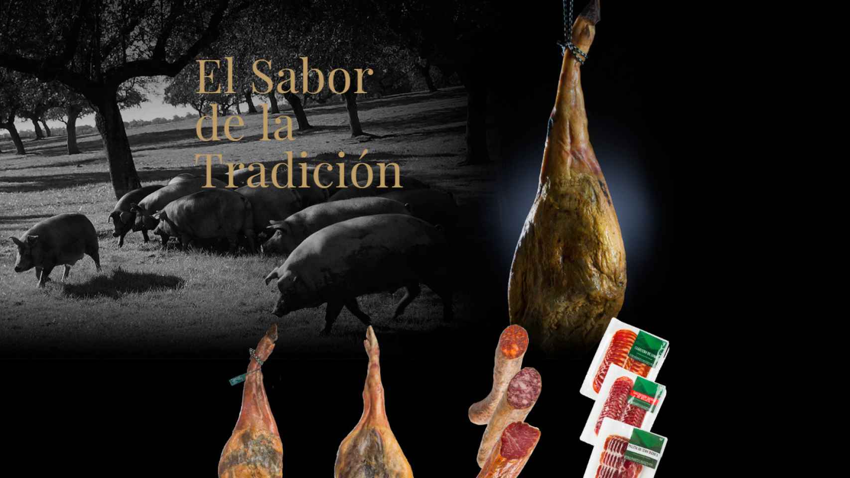 Captura de la web de Delicias de Jabugo / CG