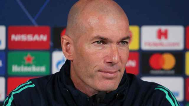 Zinédine Zidane, entrenador del Real Madrid / EP