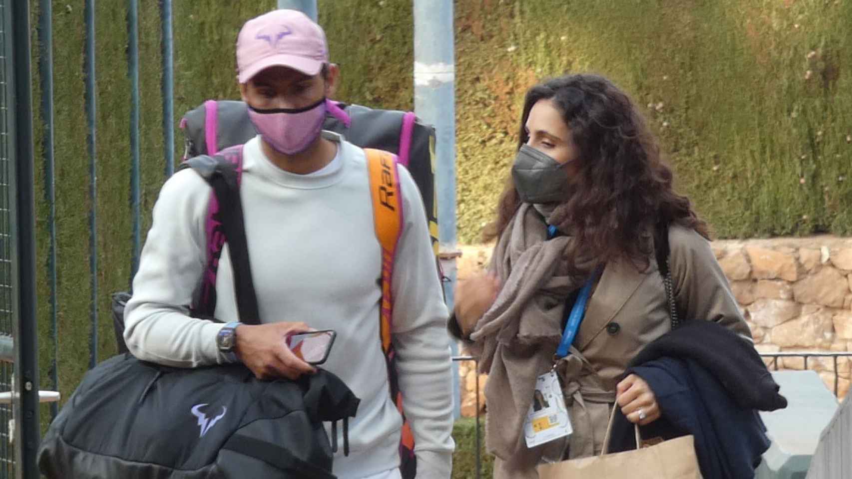 Rafa Nadal y Xisca Perelló en el torneo Conde de Godó / EP