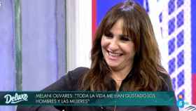 La actriz Melani Olivares en 'Sábado Deluxe' / TELECINCO