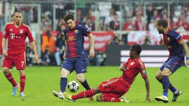 Duelo del Bayern - Barça de Champions de la temporada 2012/13 / EFE