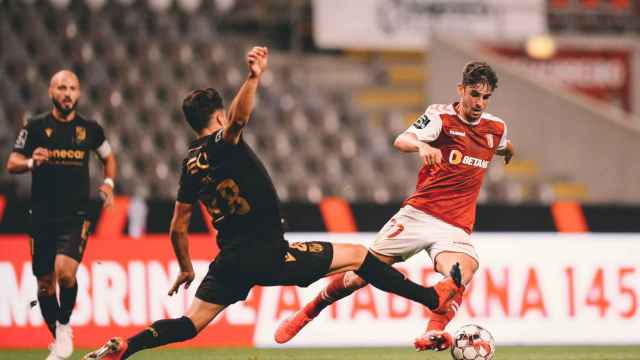 Francisco Trincao en una acción contra el Vitoria Guimaraes / Redes