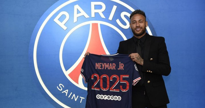 Neymar, tras firmar su renovación hasta 2025 | PSG