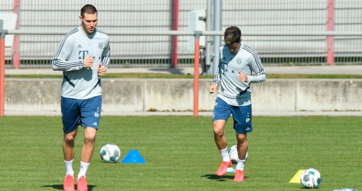 Coutinho, en un entrenamiento con el Bayern de Munich | EFE
