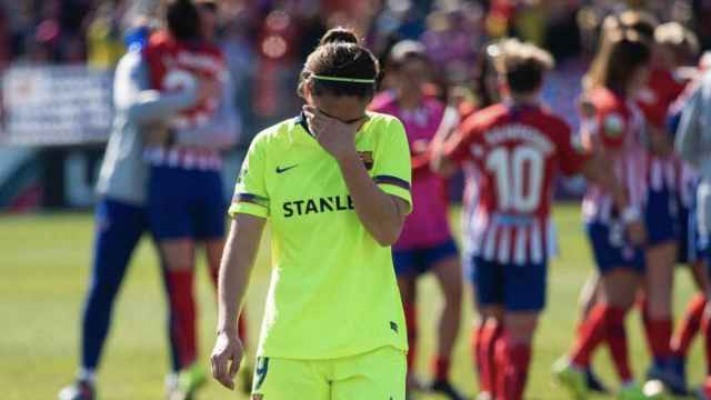 Una foto de Mariona Caldentey tras perder ante el Atlético de Madrid en las semifinales de la Copa de la Reina / Instagram