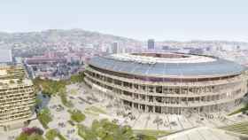 Recreación virtual del nuevo Camp Nou, dentro del proyecto Espai Barça / FCB