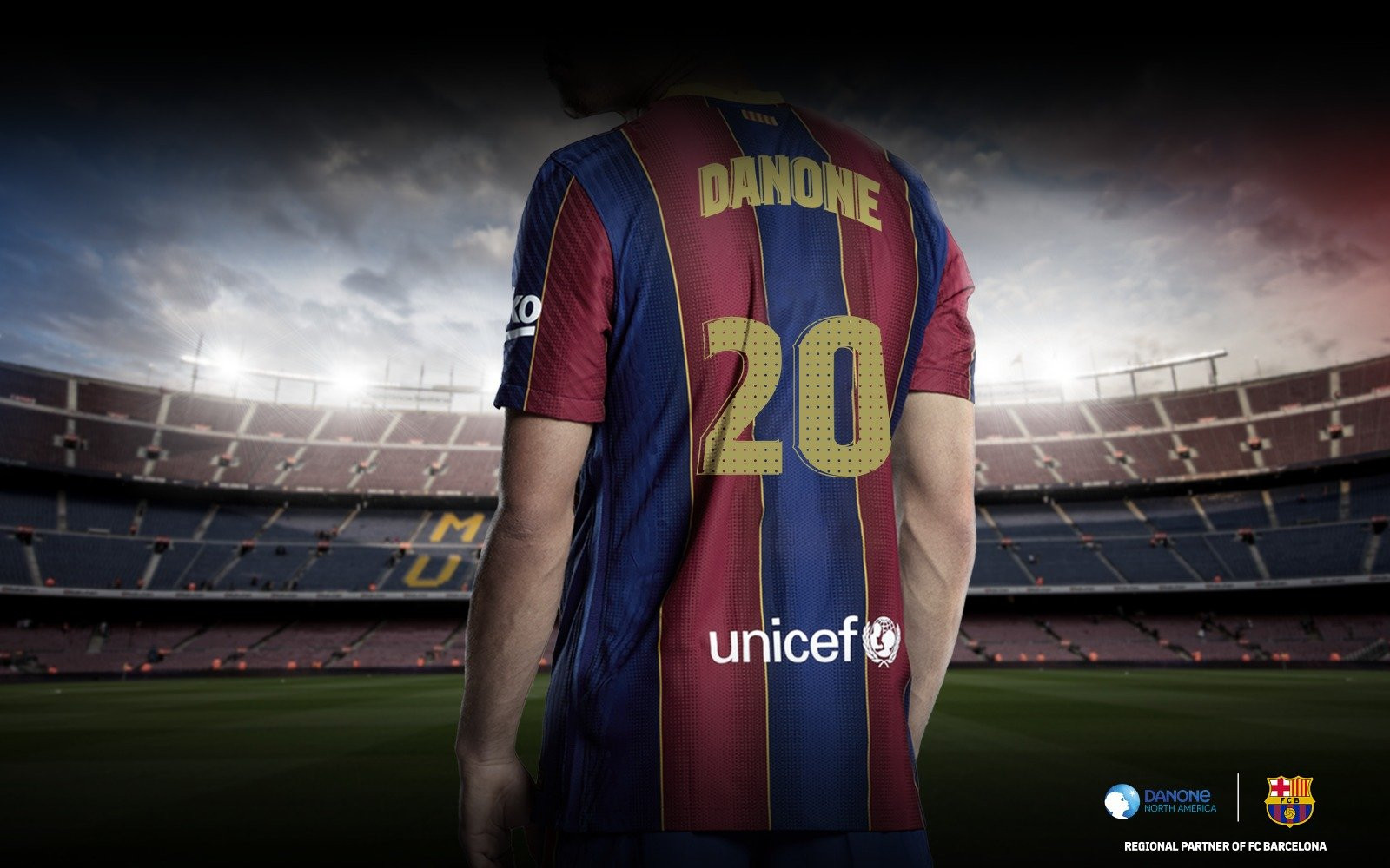 Imagen del acuerdo Barça-Danone en Estados Unidos | FCB