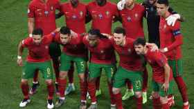La selección portuguesa posa para los fotógrafos antes de un partido oficial / REDES
