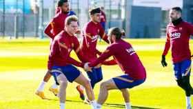 Imagen de un entrenamiento del Barça | FCB