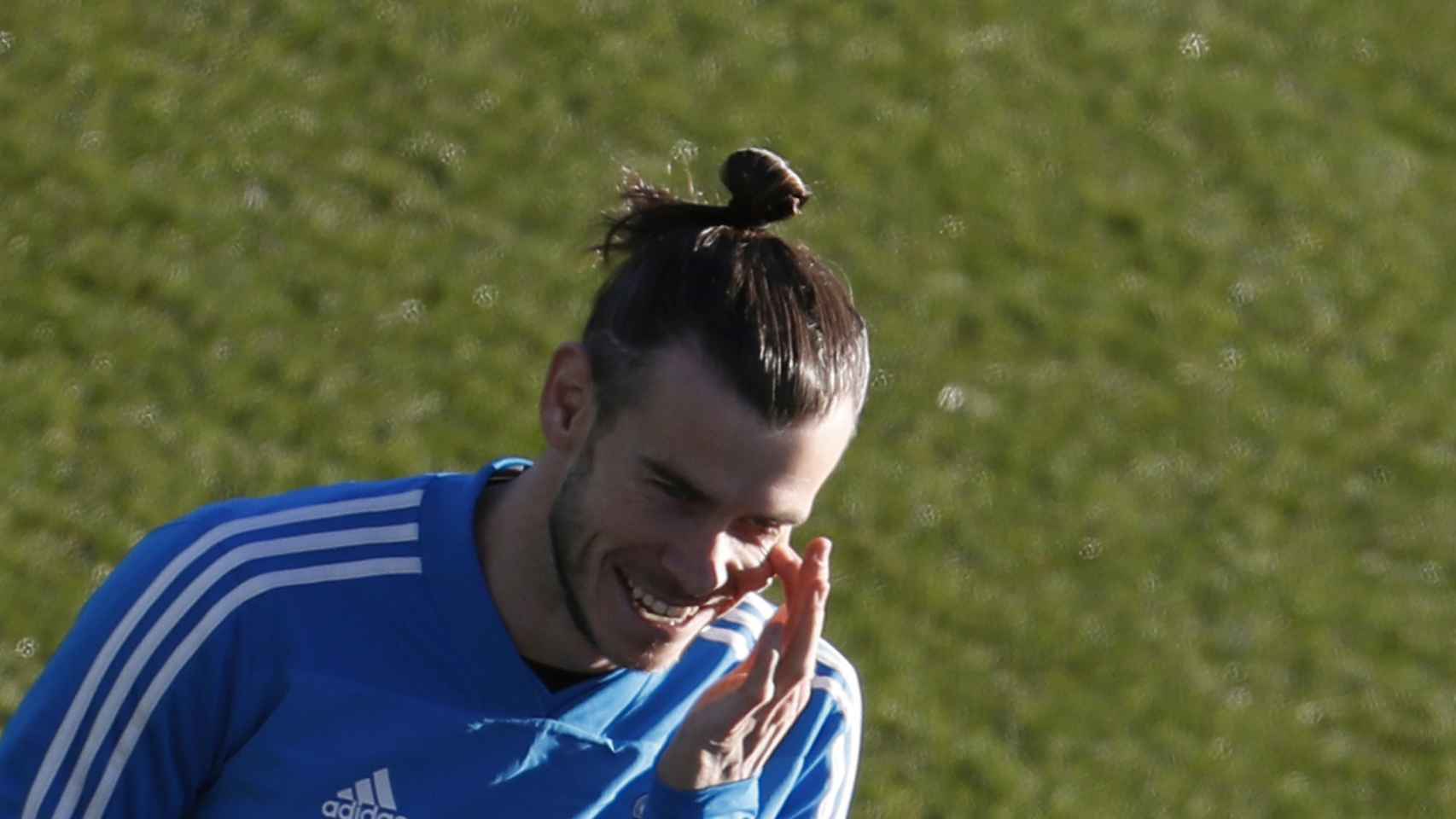 Una foto de Gareth Bale en un entrenamiento del Real Madrid / EFE