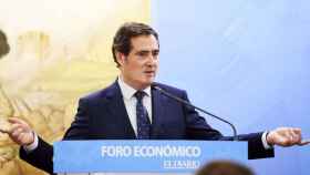 El presidente de la patronal CEOE, Antonio Garamendi / EE