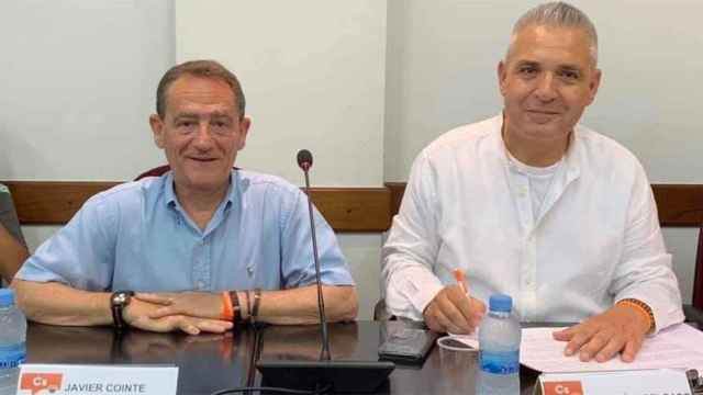 Javier Cointe y Juan Díaz, exconcejales de Ciudadanos en Vilassar de Mar / CEDIDA