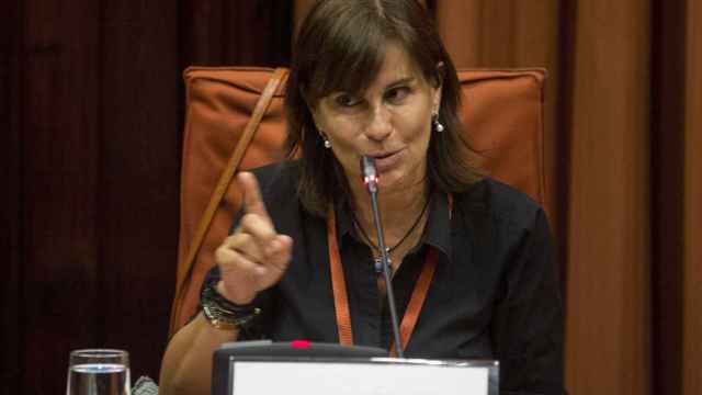Victoria Álvarez, durante una comparecencia en el Parlament como testigo del 'caso Pujol' / EFE