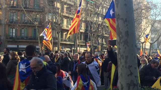 Manifestación independentista en Barcelona a favor de la autodeterminación /CG