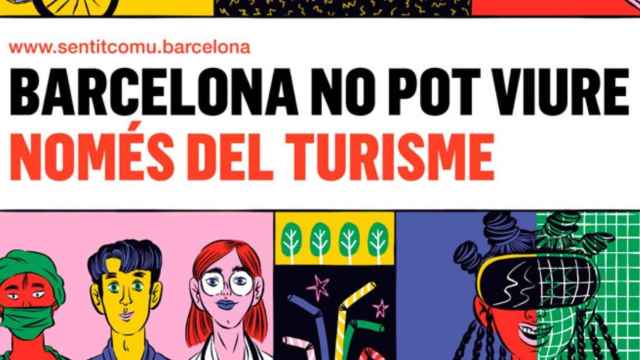 Campaña publicitaria 'Sentit Comú' promovida por Barcelona en Comú
