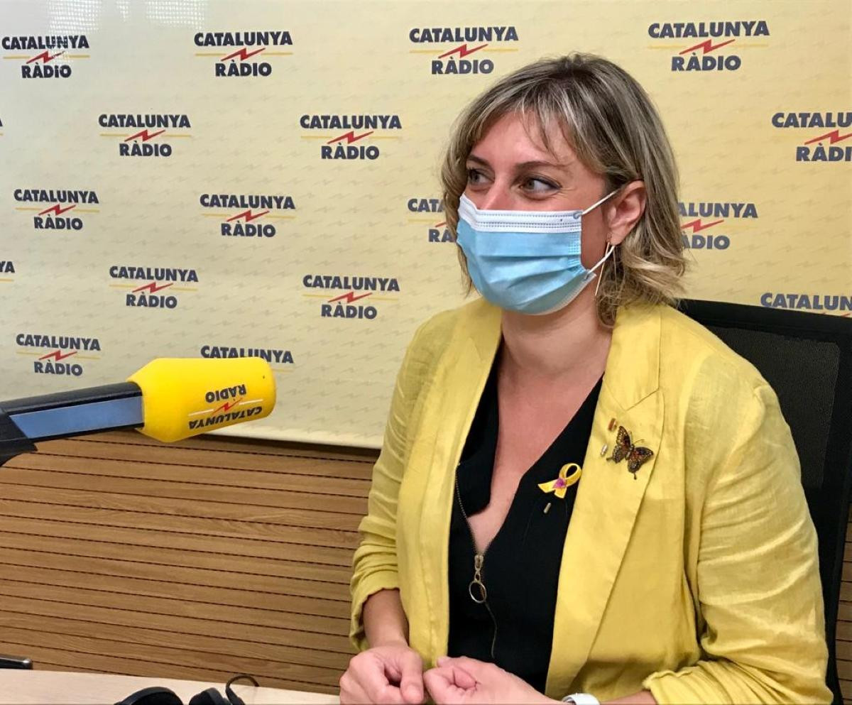 La consellera de Salud, Alba Vergès, durante su entrevista en Catalunya Ràdio / CCMA