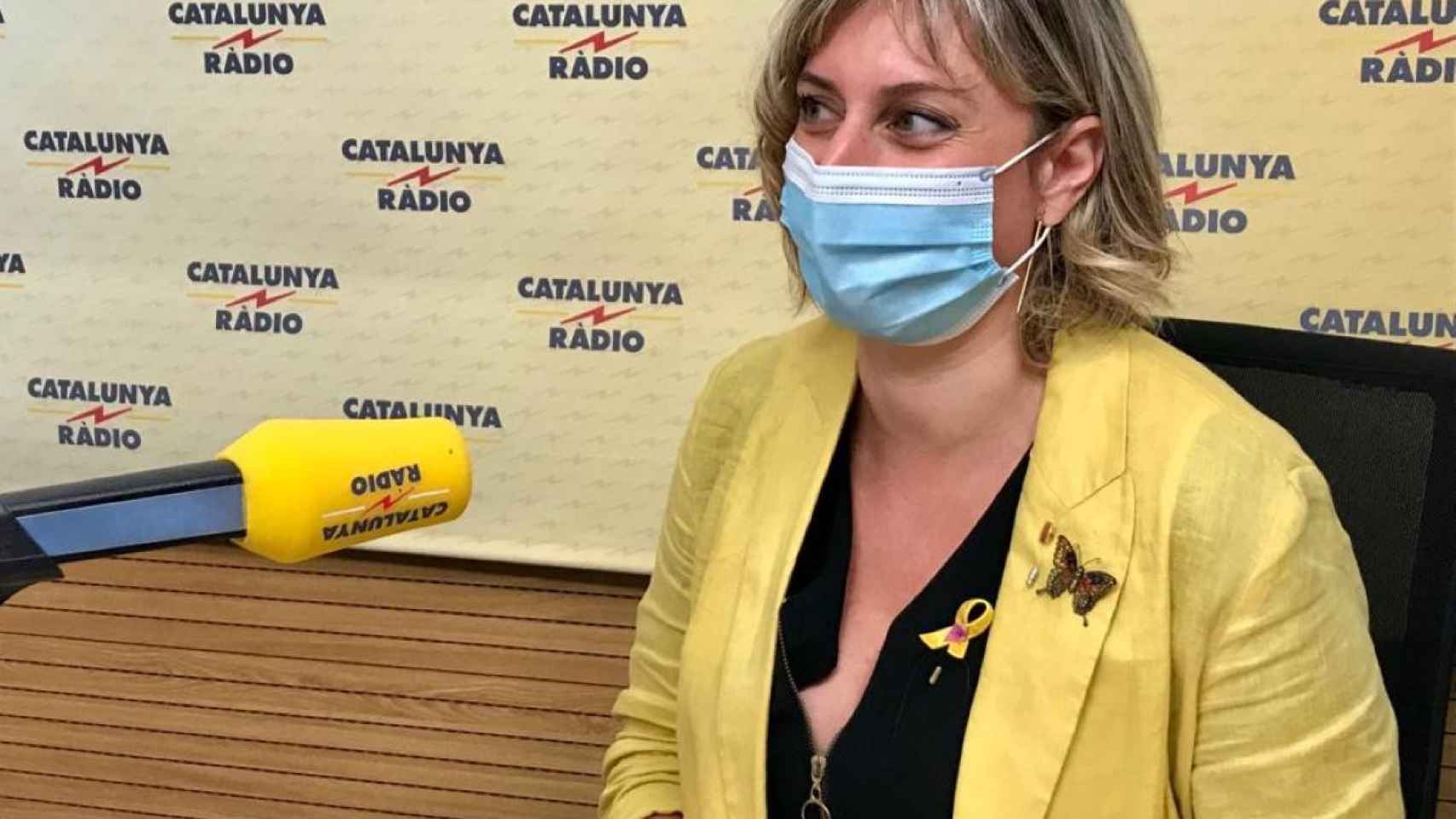 La consellera de Salud, Alba Vergès, durante su entrevista en Catalunya Ràdio / CCMA