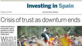 Reportaje especial sobre las inversiones en España