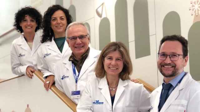 Imagen de los profesionales de la consulta de oncogenética pediátrica del Hospital Vall d'Hebron de Barcelona / HOSPITAL VALL D'HEBRON