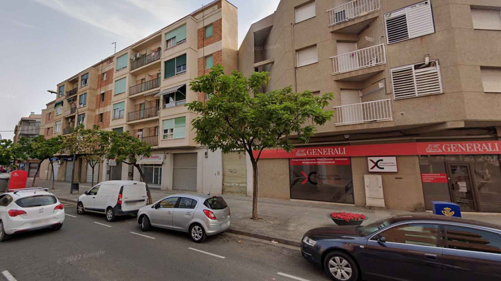 Avenida Artesa, en el barrio de La Bordeta, en Lleida, zona en la que tuvo lugar el tiroteo / GOOGLE STREET VIEW