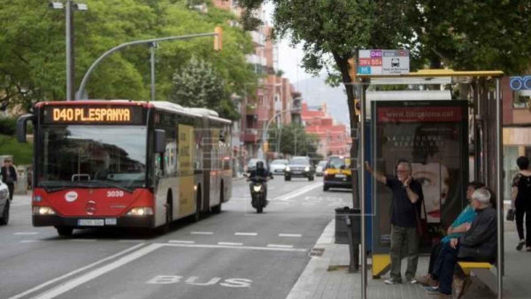 Autobús urbano de Barcelona / EFE