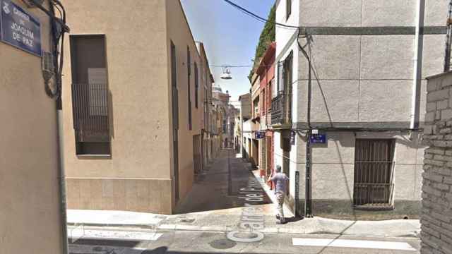 Calle Joaquim de Paz, en la que el acusado apuñaló y mató a un hombre de 51 años / MAPS