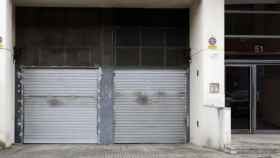 Puerta de un garaje / EFE