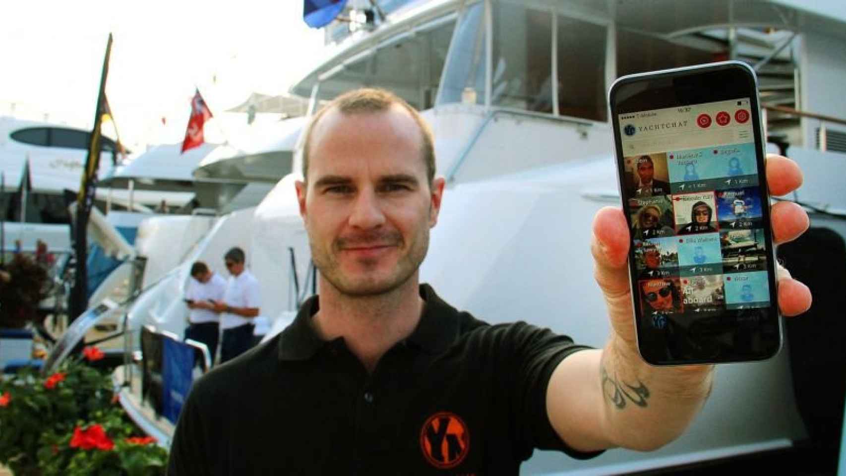 Tony Stout, cofundador de la app 'YachtChat'